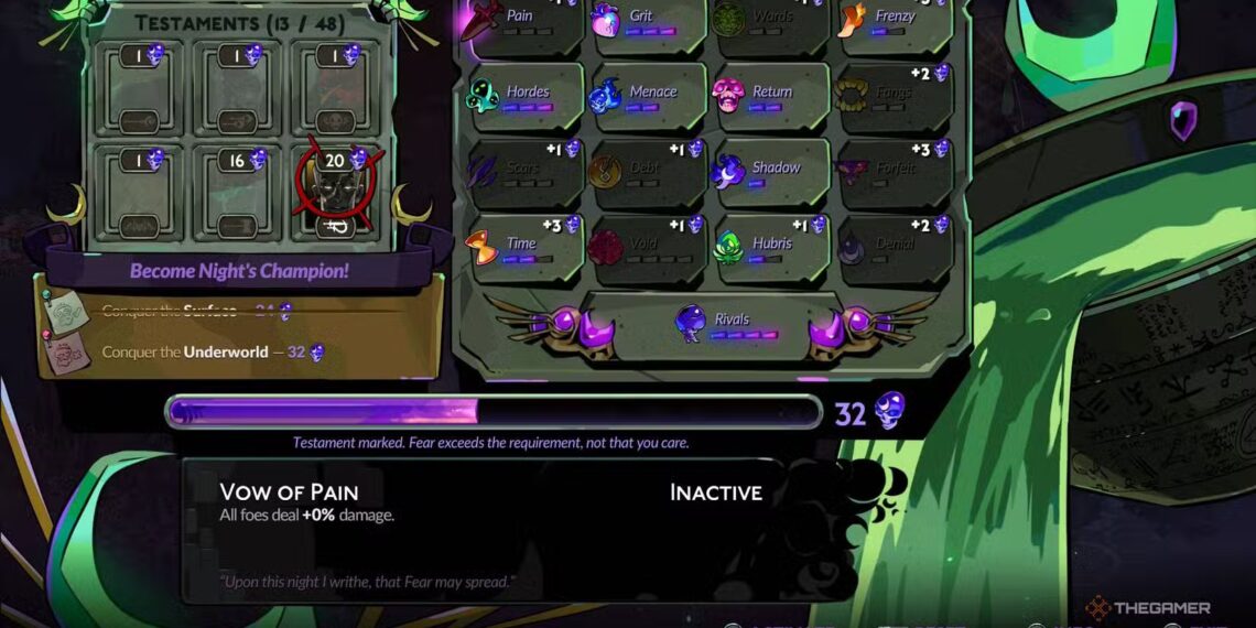 How To Become Night's Champion and Solve In Hades 2