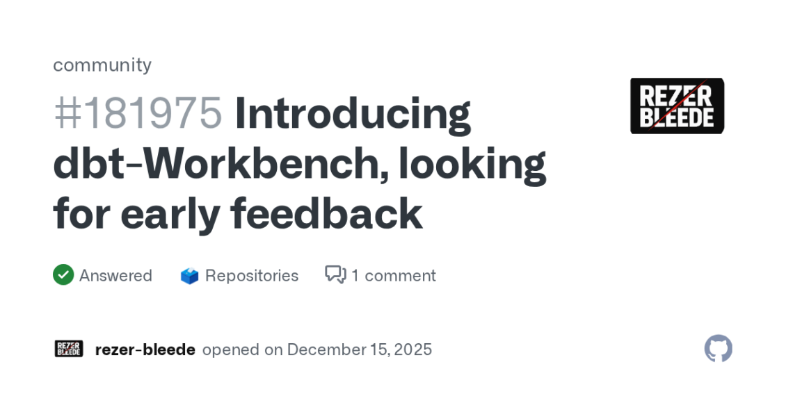 How To Build a Self-Hosted UI for dbt with GitHub