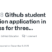 How To Check and Resubmit Pending GitHub Student Applications