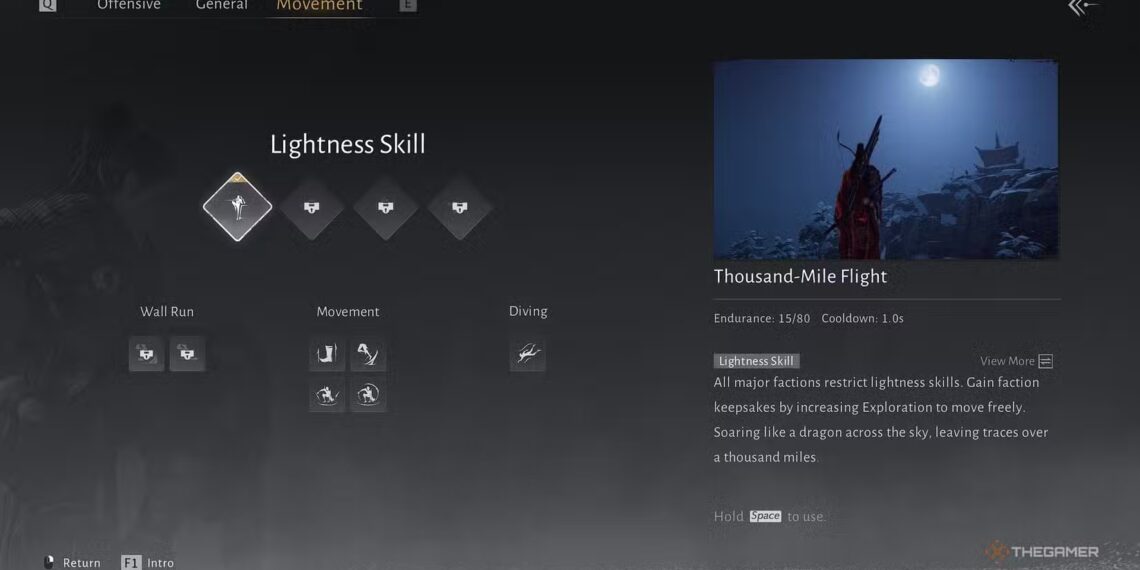How To Complete Every Movement Skill in Where Winds Meet