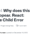 How To Fix GitHub React Error When Dynamically Updating Elements
