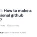 How To Make Your GitHub Profile Look Professional as a B.Tech Student