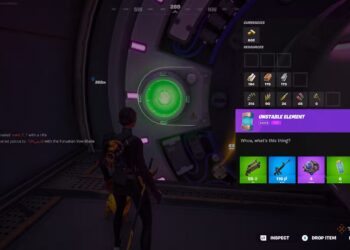 How To Obtain an Unstable Element and Solve the Underground Vault in Fortnite