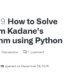 How to Implement Kadane's Algorithm Using Python on GitHub