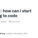 How to Start Coding: A Beginner’s Guide on GitHub