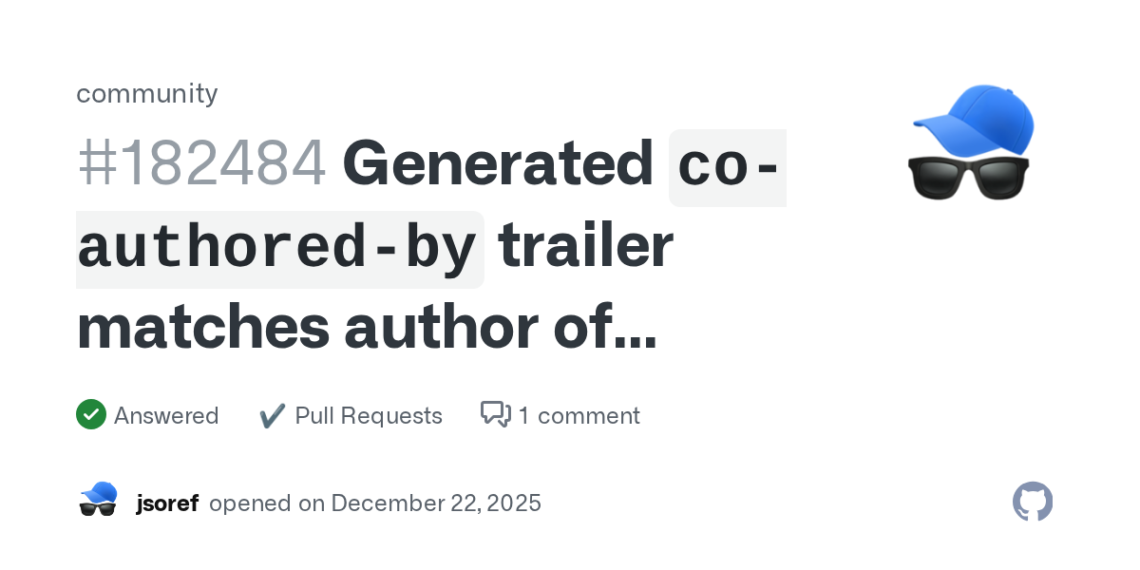 How to Use GitHub’s Squash and Merge for Accurate Co-Authored Commit Trailers