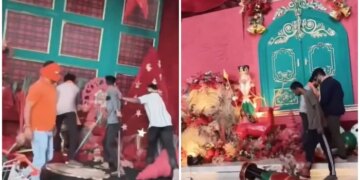 India Christmas Festival Disrupted by Mob Vandalism
