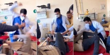 Indian doctor assaults patient after heated argument
