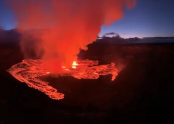 Kilauea Volcano in Hawaii Approaches One Year of Eruption