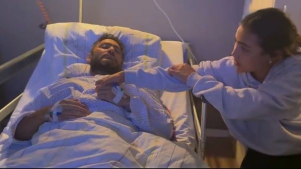 Tamer Hosny's First Public Appearance Post-Surgery