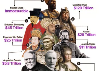 Richest People to Ever Live on Earth