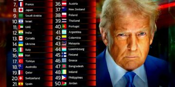 Top 50 Most Powerful Countries in the World 2025