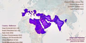 Countries Mentioned in the Bible