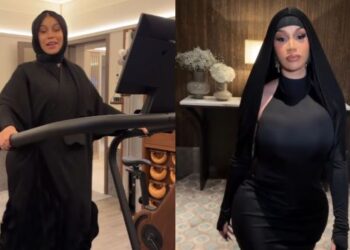 Video: Cardi B Sports Hijab During Saudi Arabia Visit