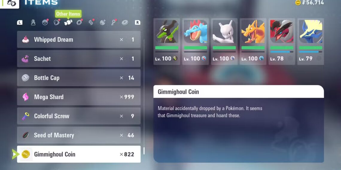 How to Capture and Evolve Gimmighoul in Pokémon Legends: Z-A