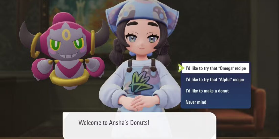 Creating Omega and Alpha Old-Fashioned Donuts in Pokémon Legends: Z-A