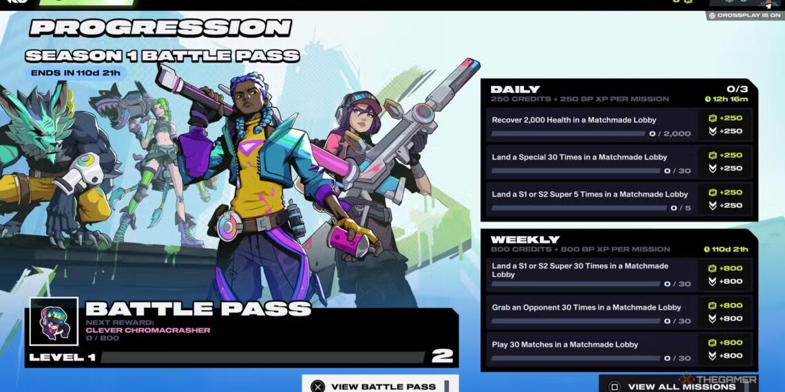 Complete All Rewards in Season 1 Battle Pass with 2XKO