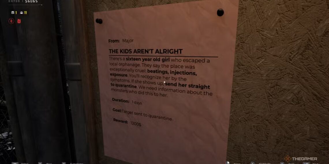 How To Complete The Kids Aren't Alright Quest In Quarantine Zone