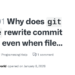 How To Handle Changing Commit Hashes During Git Rebase