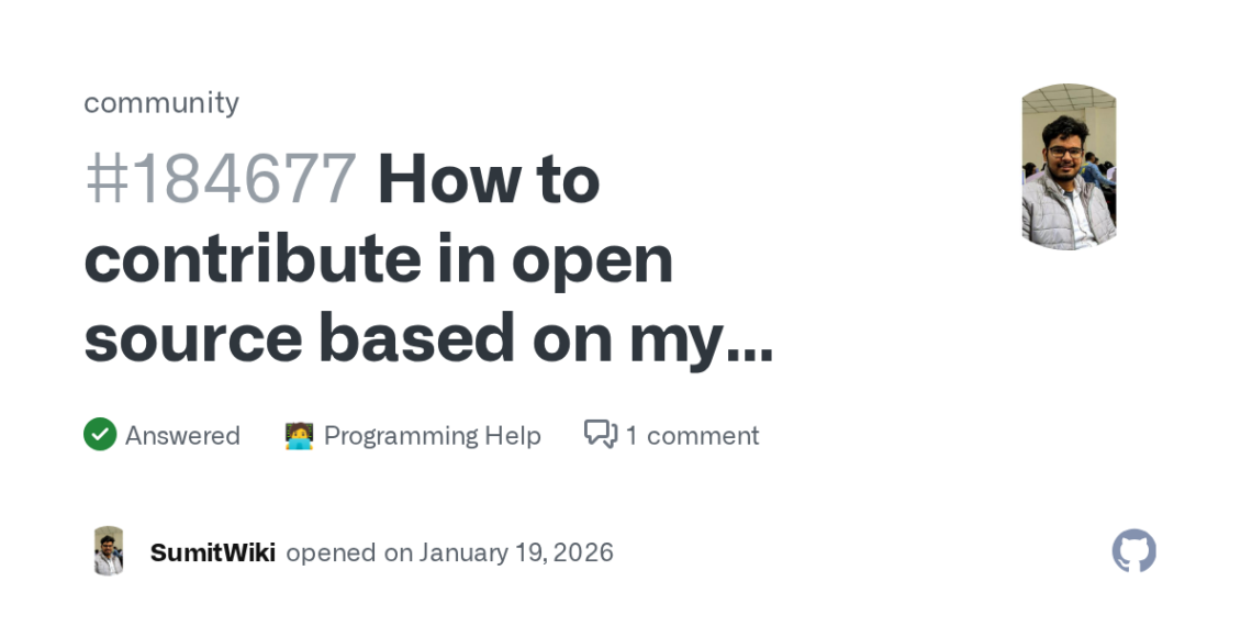 How to Contribute to Open Source Using Your Programming Language on GitHub