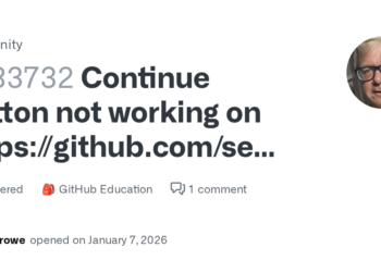 How to Fix GitHub Continue Button Not Working When Registering My Free Ukrainian School