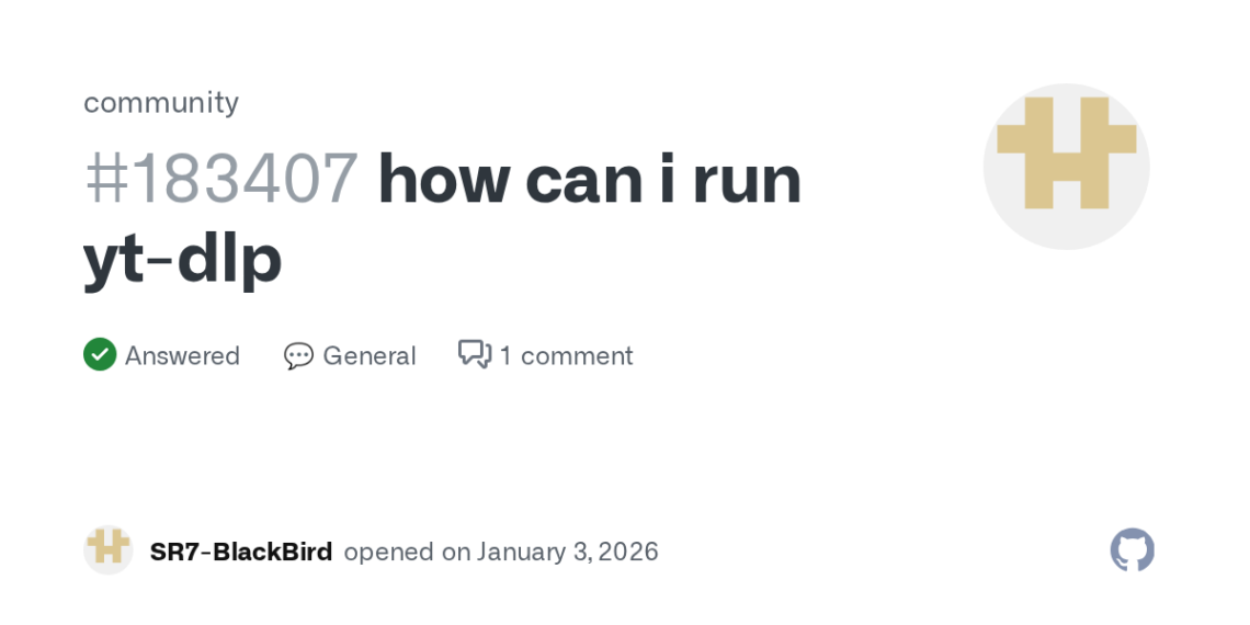 How to Run GitHub's yt-dlp 24/7 on Free Hosting with Cookies Safeguards