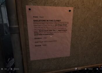 How to Solve Skeletons in the Closet Quest in Quarantine Zone: The Last Check