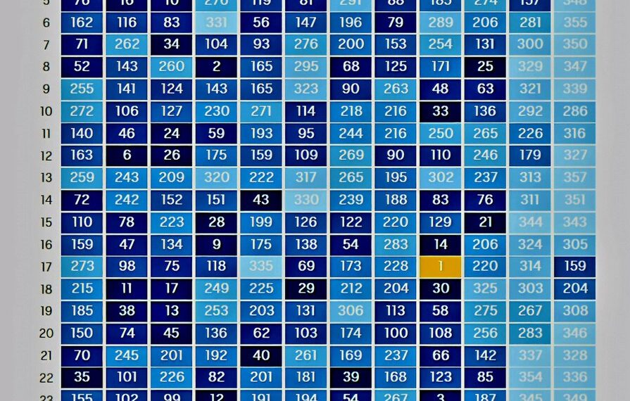 Most & Least Common Birthdays Ranked