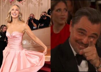 Nikki Glaser Roast Leonardo DiCaprio at Golden Globes