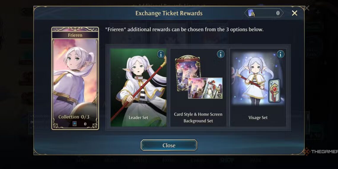 Shadowverse: Worlds Beyond Complete Exchange Ticket & Solving Reward List