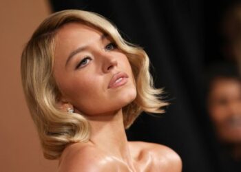 Sydney Sweeney Stuns in Gold Body Paint Photoshoot