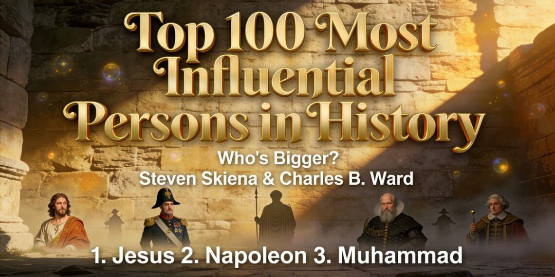 Top 100 Most Influential Persons in History

1. Jesus
2. Napoleon
3. Muhammad
4.