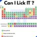 The "Can I Lick It?" periodic table offers a unique way to categorize elements b