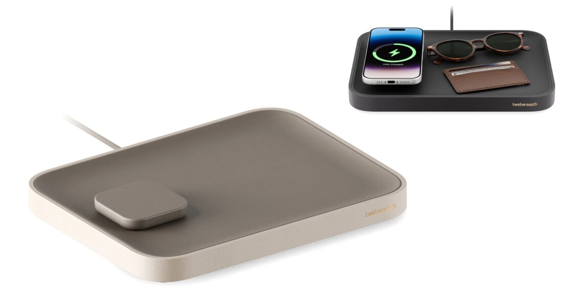 Twelve South Wireless Charging Pad Looks Like Leather Accessory.jpg