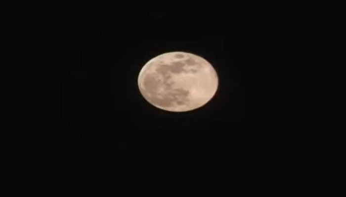 First supermoon of 2026 lights up skies over Islamabad on January 3, 2026. — Geo News/YouTube/screengrab