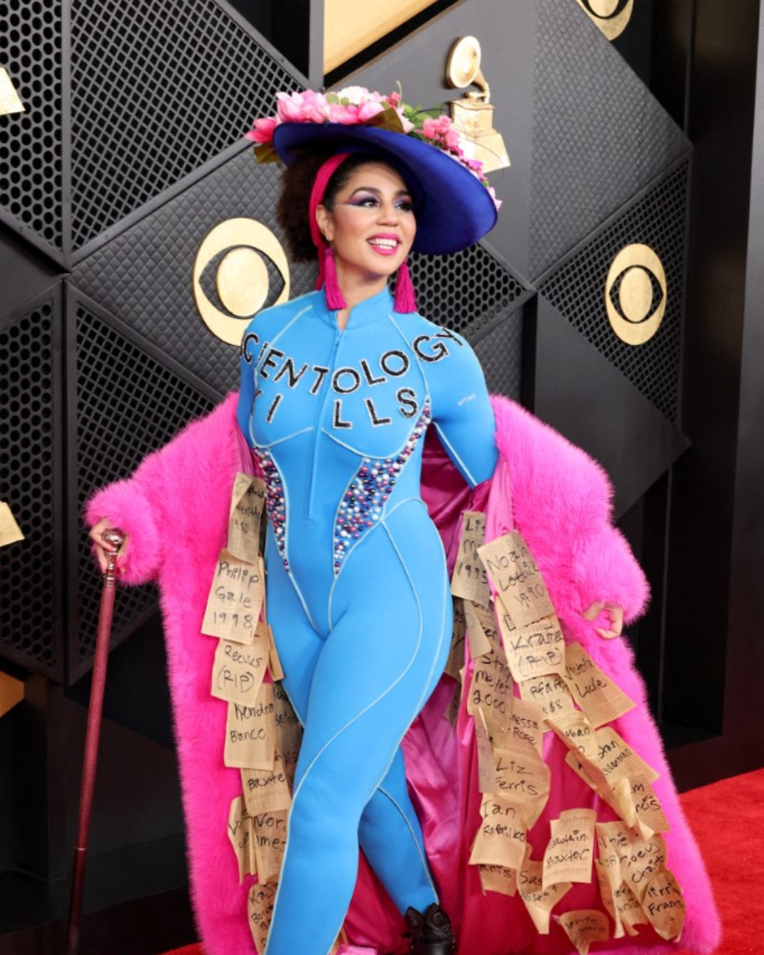 Joy Villa's outfit