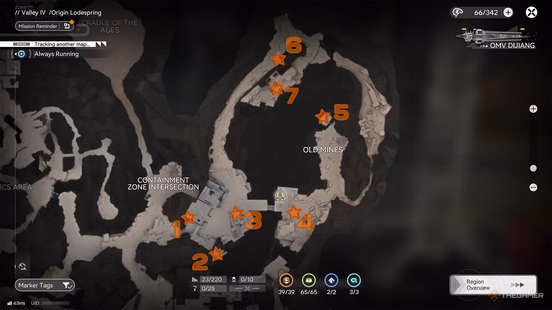 Old Mines Chest Locations