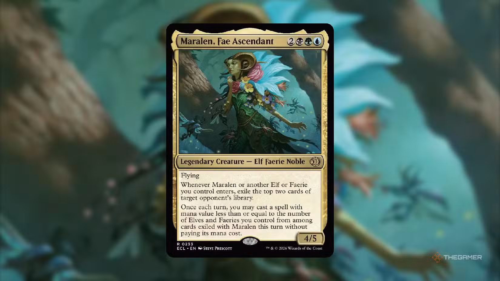 Maralen, Fae Ascendant MTG card from Lorwyn Eclipsed.