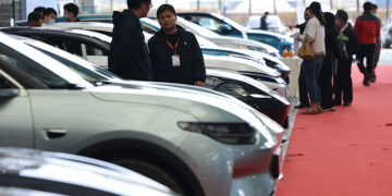 China Car Prices Drop More in January Than All of 2025 After NEV Tax Cuts