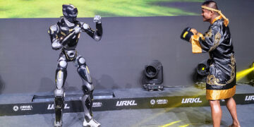 China Launches First Commercial Humanoid Robot Combat League