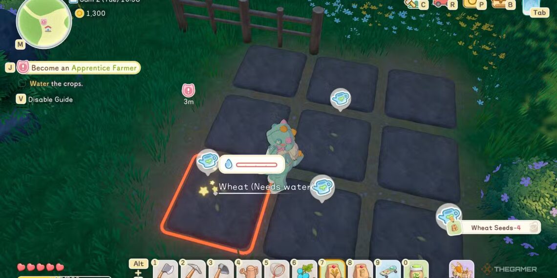 Completing All Crops on Starsand Island