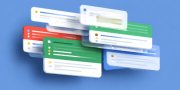 Google AI Summaries with Contextual Link Card Overlays