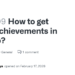 How To Boost Your Achievements on Your GitHub Profile