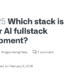 How to Choose the Best Stack for AI Fullstack Development on GitHub