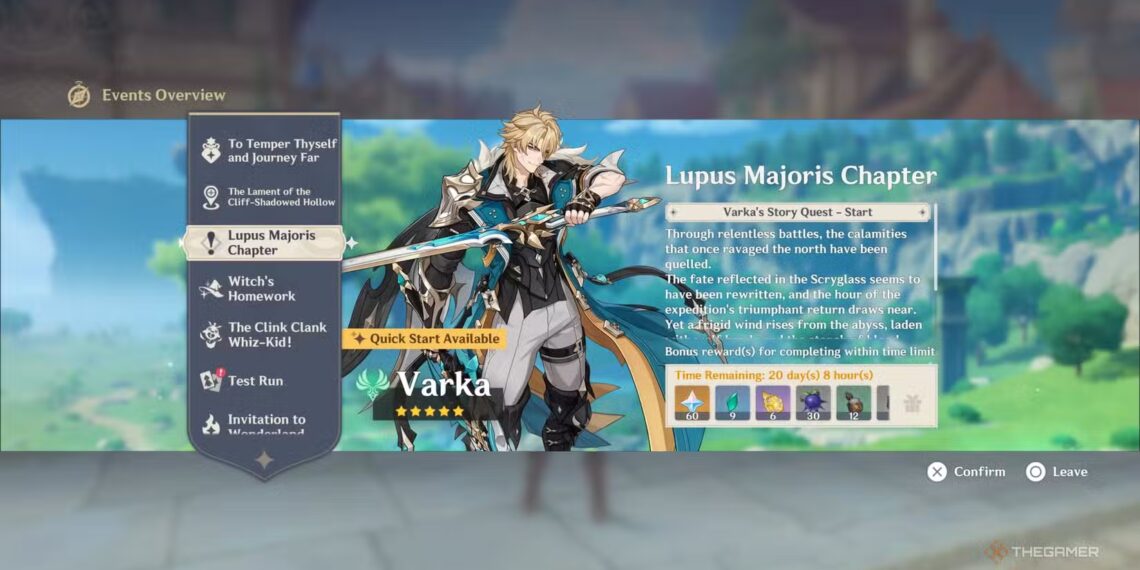 How to Complete Varka's Story Quest in Genshin Impact: Solving the Mystery