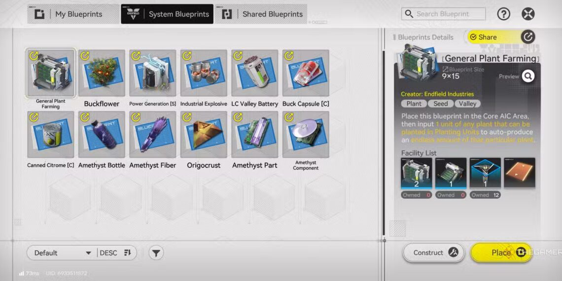 How to Create Blueprints in Arknights: Completing Endfield