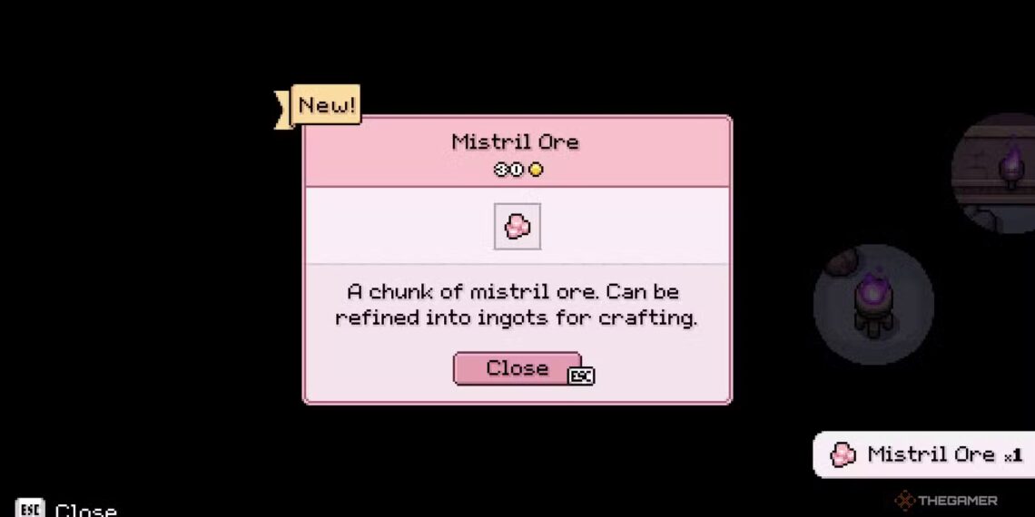 How to Obtain Mistril Weapons and Armor in Fields of Mistria Through Completing and Solving