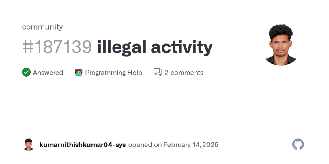 How to Report Illegal Activity on GitHub