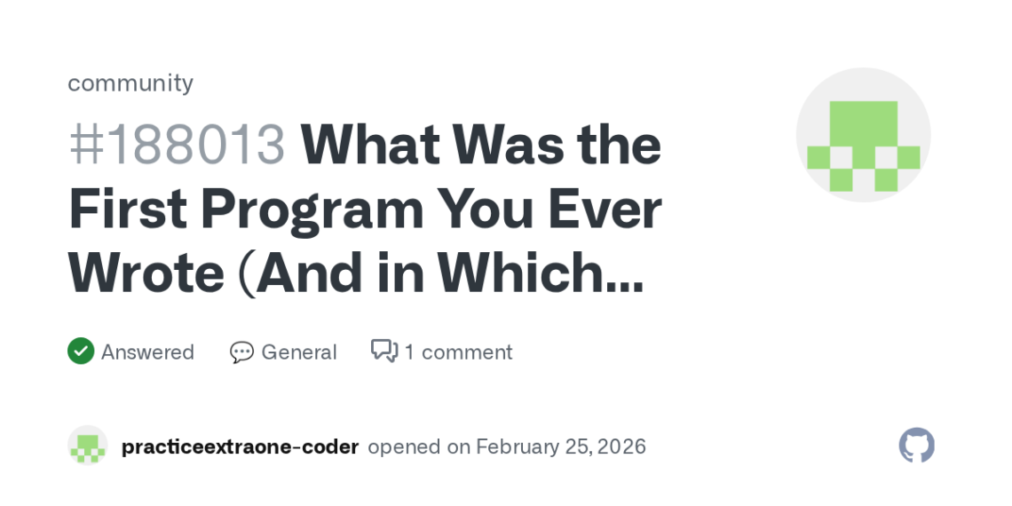 How to Write Your First 'As' Python Script on GitHub