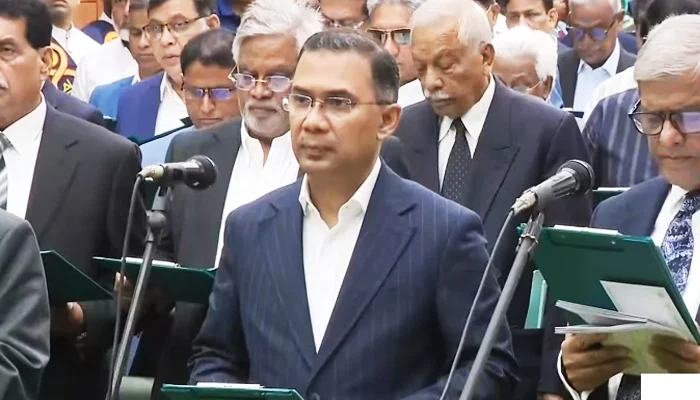 Newly Sworn-In Members of Bangladesh Parliament